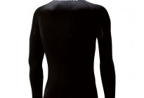 MAGLIA MANICA LUNGA SEAMLESS CON ZIP PESANTE CARBON